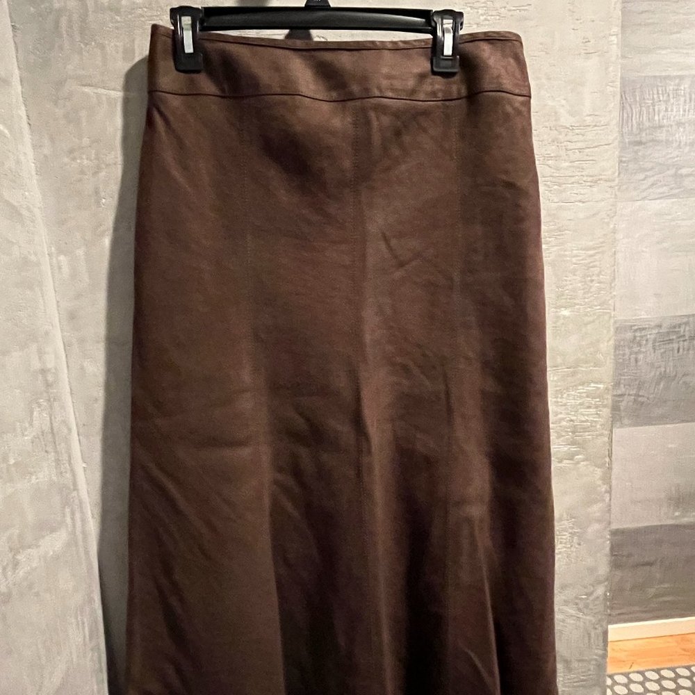 Talbot Flared Irish Linen Skirt